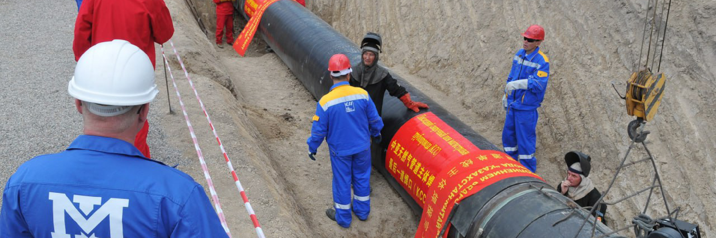 Laufende Pipeline-Projekte Chinas in Kasachstan